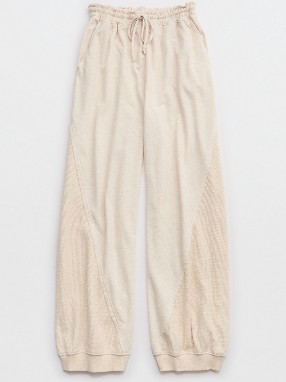 aerie Unwind Waffle Joggers size Large